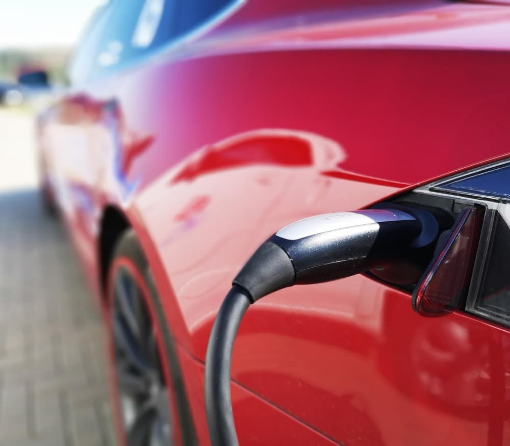 Port ładowania samochodu elektrycznego